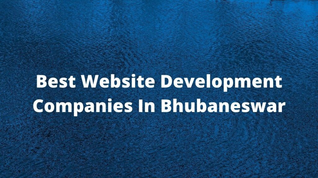 Read more about the article Best Website development companies in Bhubaneswar #1